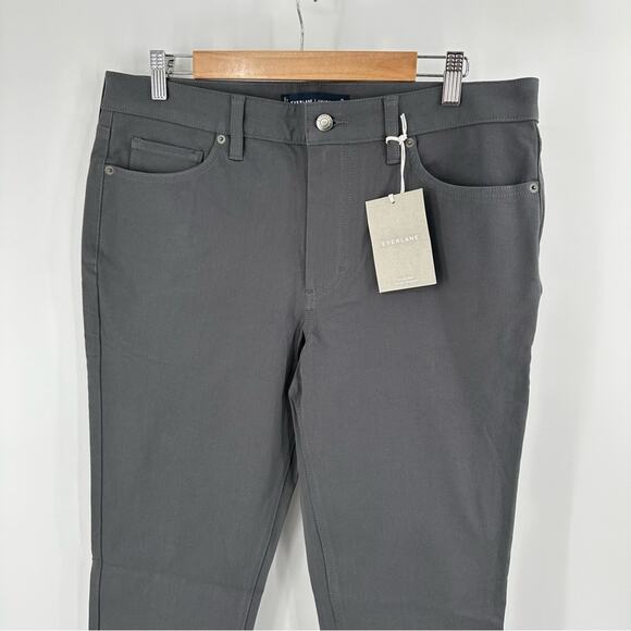 Everlane The Performance 5-Pocket Pant Uniform in slate grey Size 36x32 - Picture 2 of 8